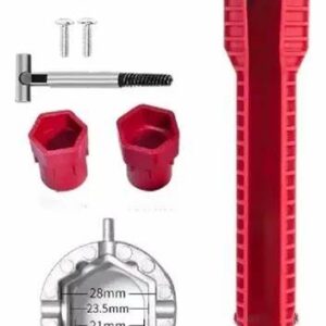 Chave Grifo Instalador Hidráulico 8x1 Multiuso Cano Pia Torneira Filtro Encanamento Chave Inglesa Ferramenta De Reparo